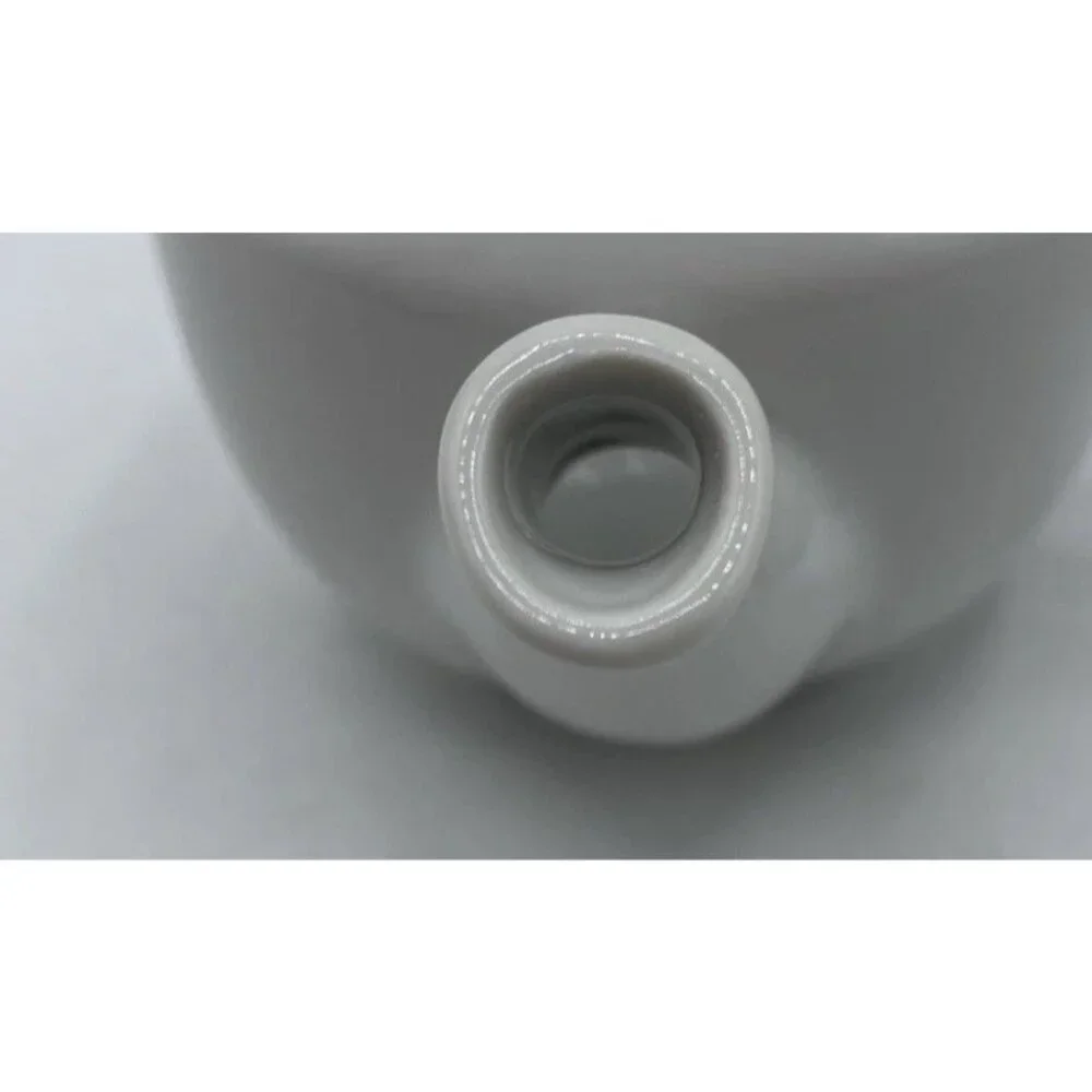 Vintage Suisse Langenthal Invalid Feeder White Porcelain Retro Spouted Cup Nurse